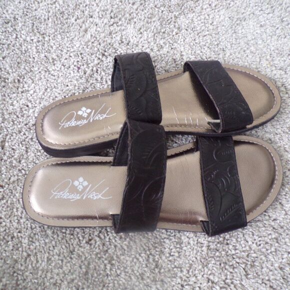 Patricia Nash Flair leather sandals 9 - Picture 3 of 8